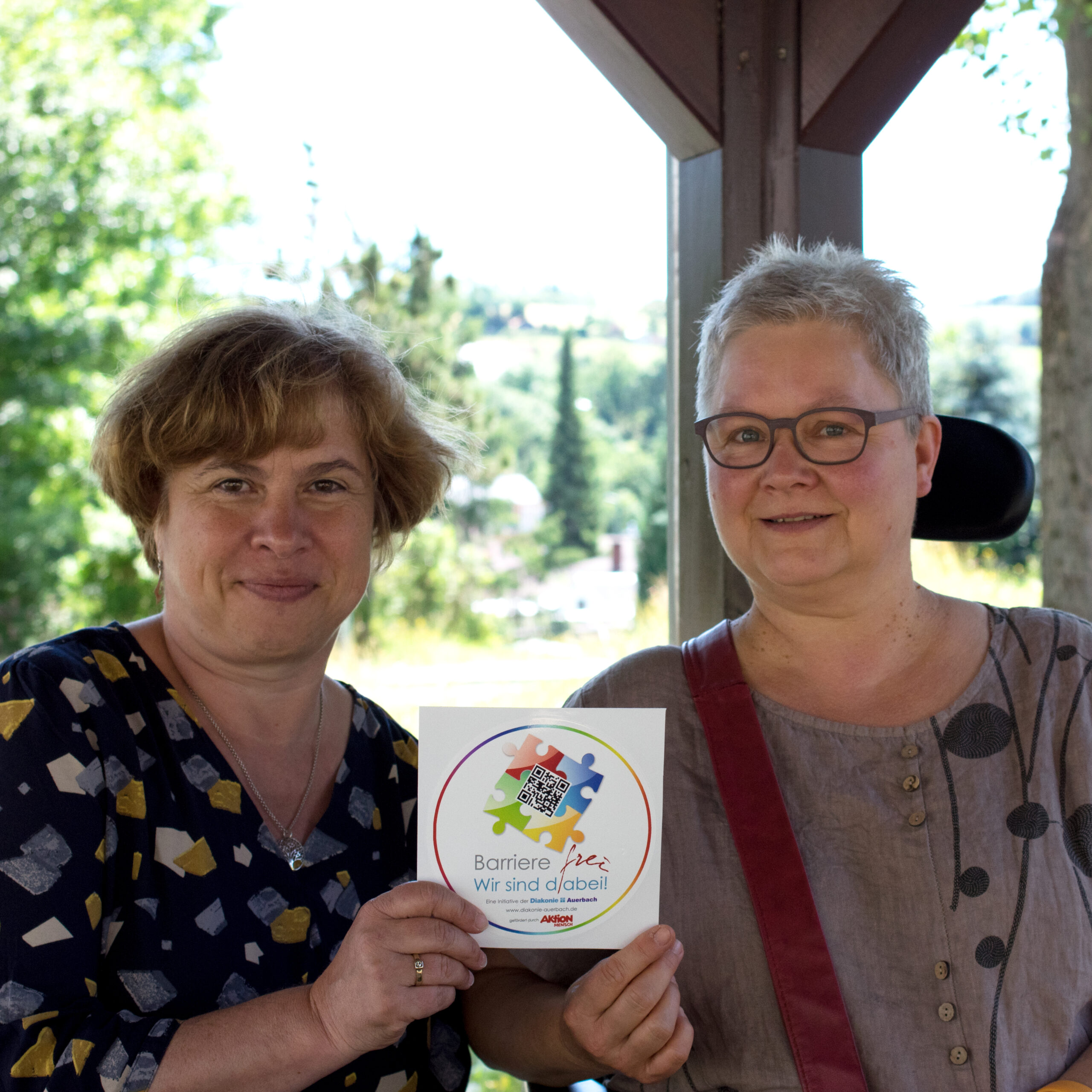 Frau Rienecker und Frau Bischof
